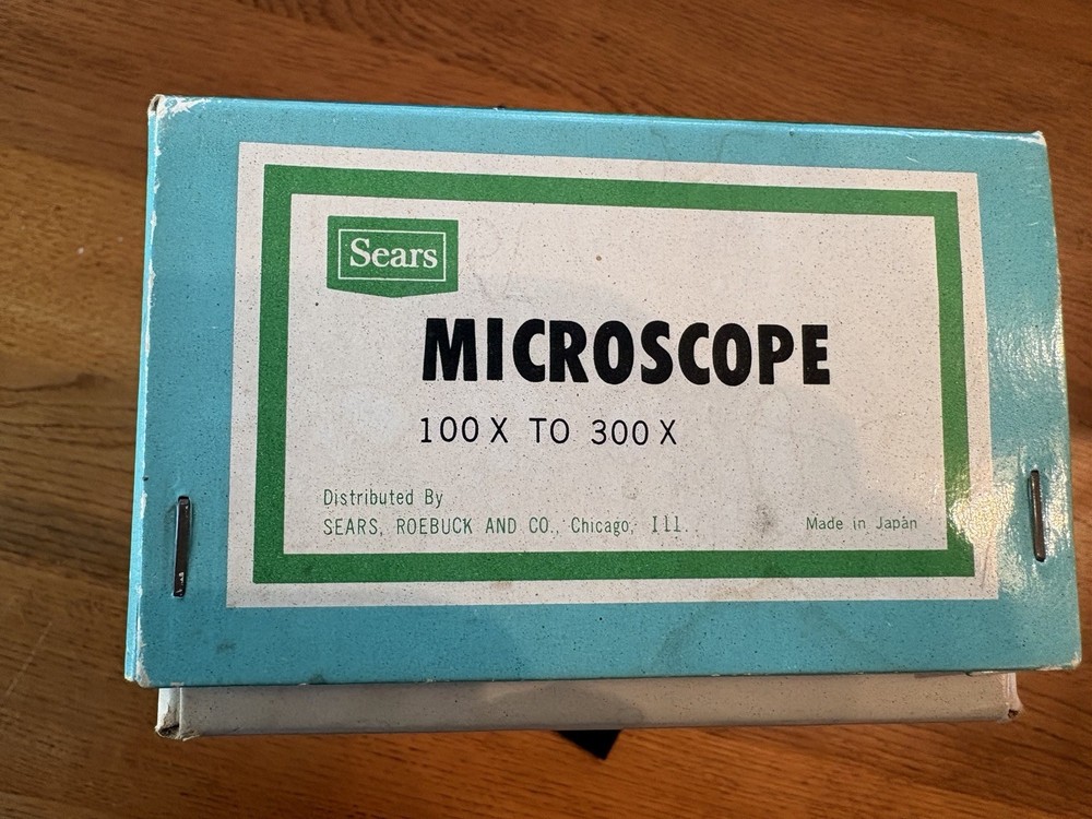 Vintage Sears Microscope 49-24033