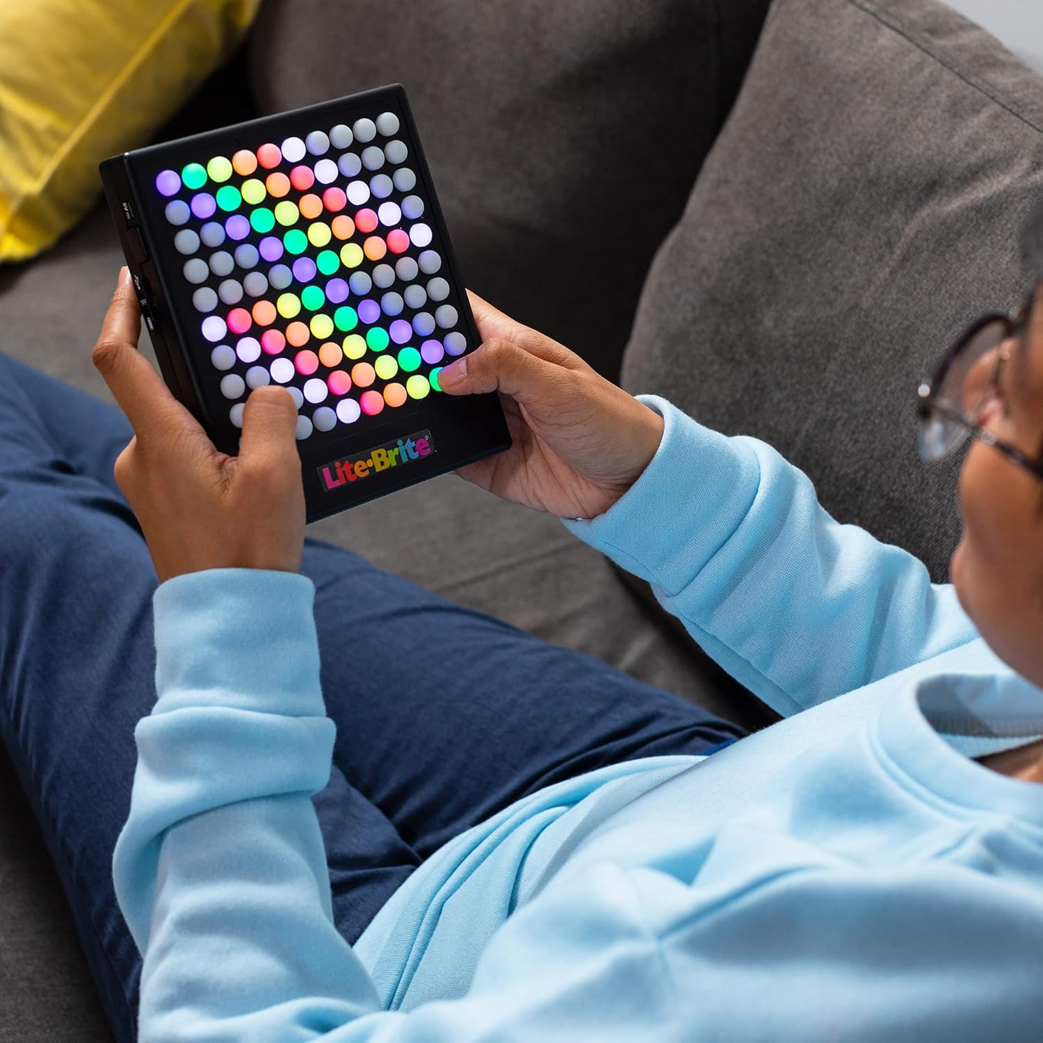 Lite-Brite Touch - Create, Play and Animate - Light up Portable Stem Sensory Lea