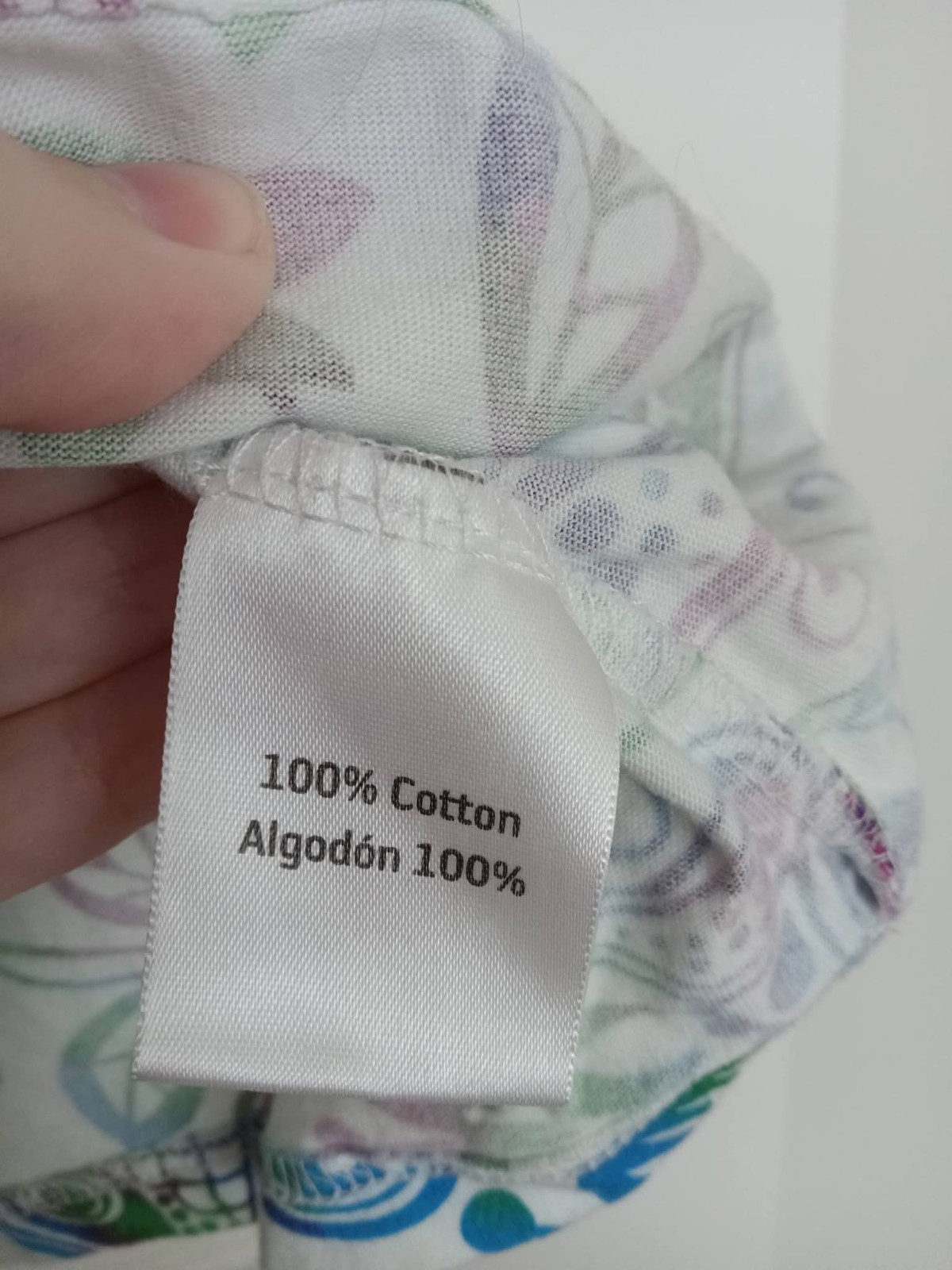 Hanna Andersson Dress Girls Butterly Floral 100% Cotton Size 5/6 110