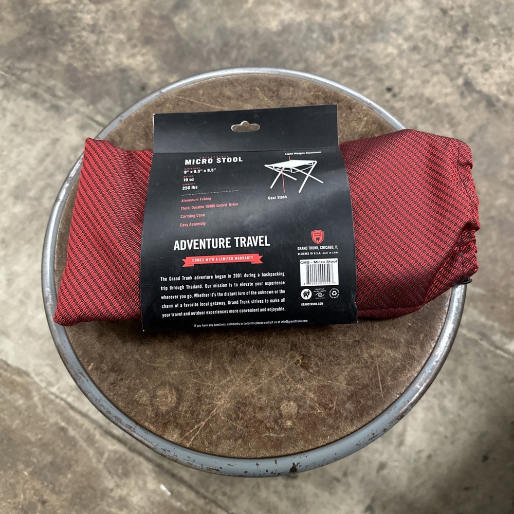 Grand Trunk Collapsible Micro Stool