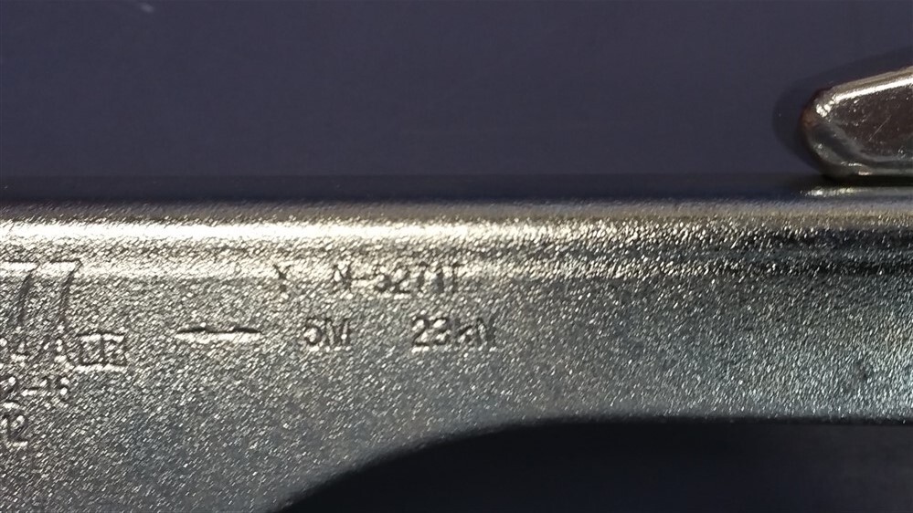 Lot of 2 Yoke Niagra N-5271T Aluminum Rebar Hook 3600 lbs. Gate Strength