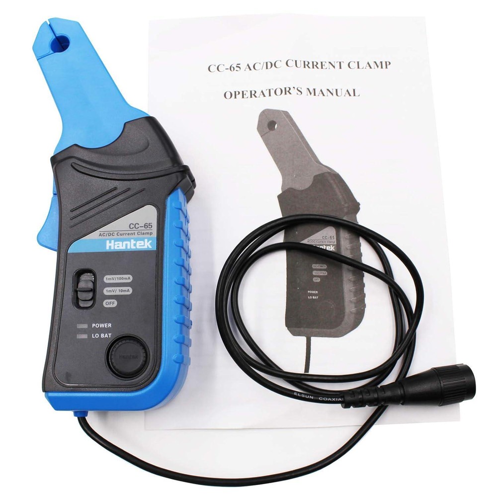 Hantek CC-65 AC/DC Current Clamp Meter Transducer For Digital Multimeter With