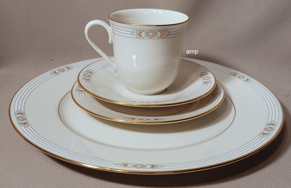 Lenox Firelight Place Setting (4 pieces) EXCELLENT!