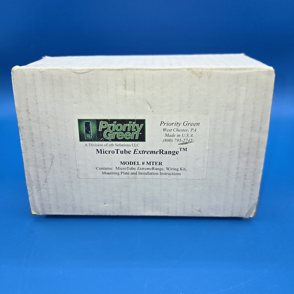 PRIORITY GREEN Pre Emption Preemption MICROTUBE NEW.
