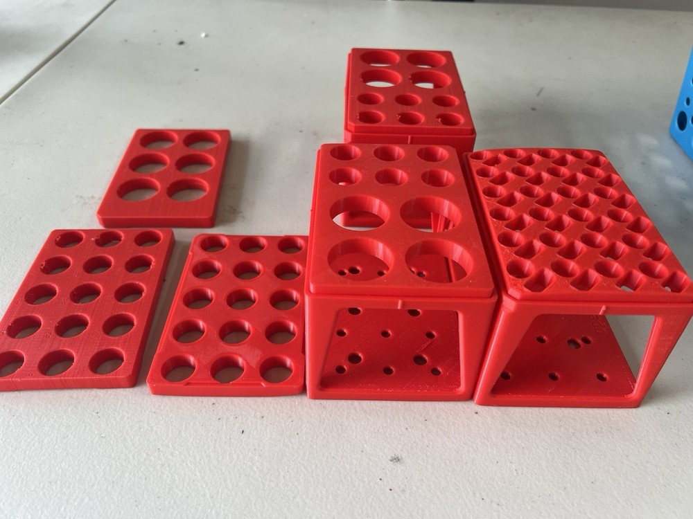 Opentrons Tube Holders racks different sizes