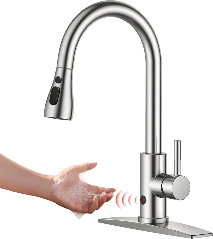 FORIOUS Touchless Kitchen Faucet MM0040 Smart Motion Sensor