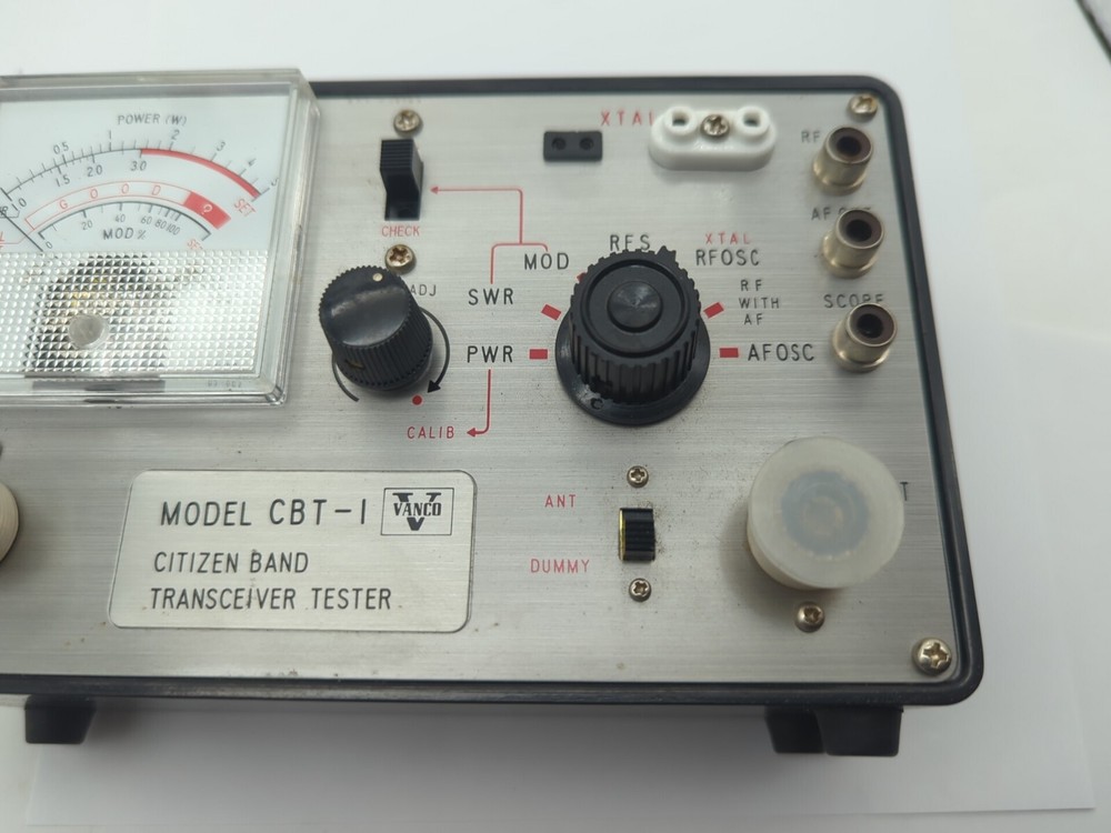 Vanco Citizens Band Transceiver Tester CBT-1 - UNTESTED