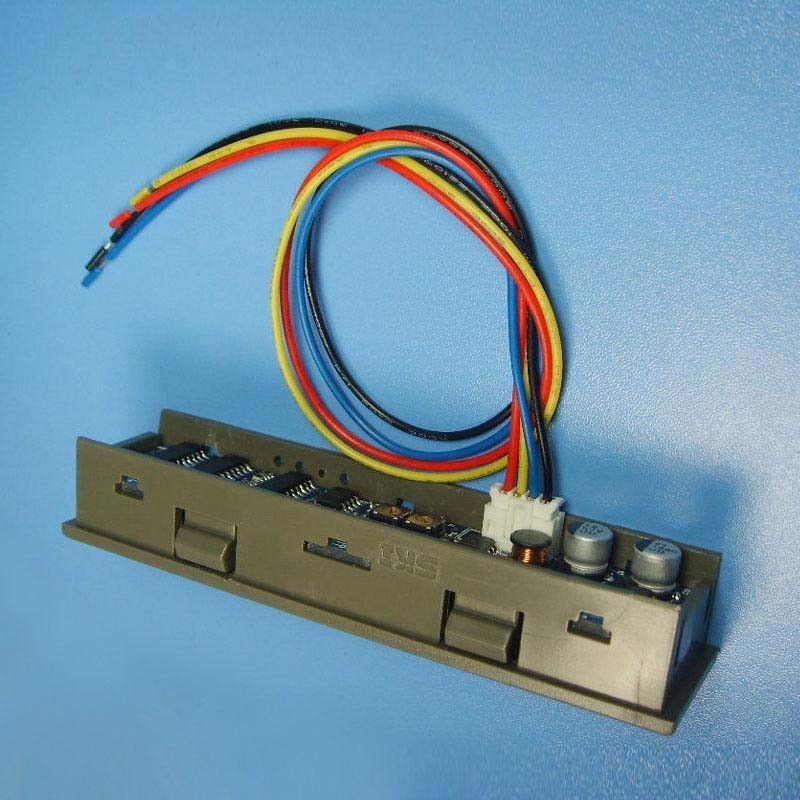 103seg LED Bargraph Panel Meter 24*96mm,0-5V Input,Red(Green),Horizontal Scale