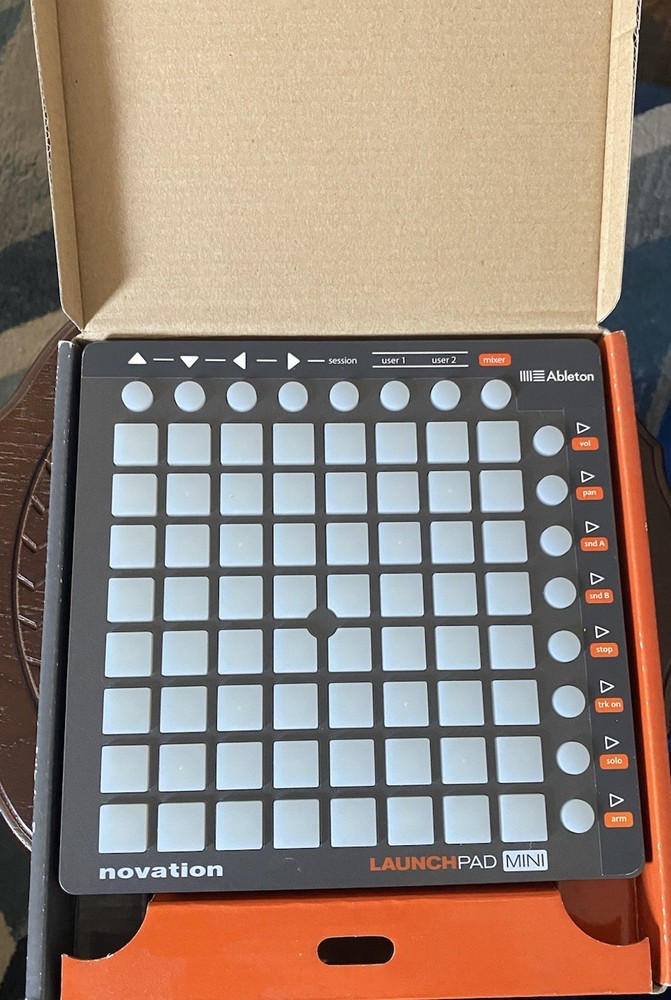 Novation Launchpad Mini Open Box with original cord and documents