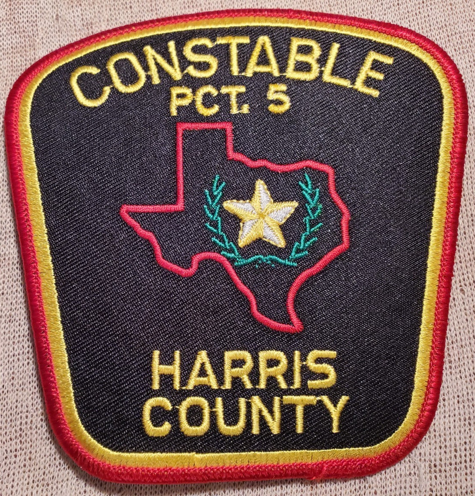 TX Harris County Texas Pct. 5 Constable Shoulder Patch