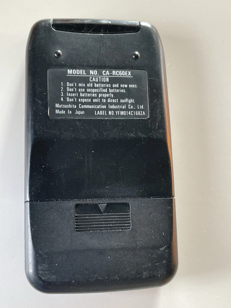 PANASONIC CA-RC60EX CAR STEREO REMOTE CONTROL PANASONIC CA-RC60EX REMOTE TESTED