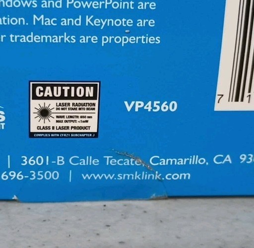 Interlink Wireless Stopwatch Presenter with Laser Pointer VP4560