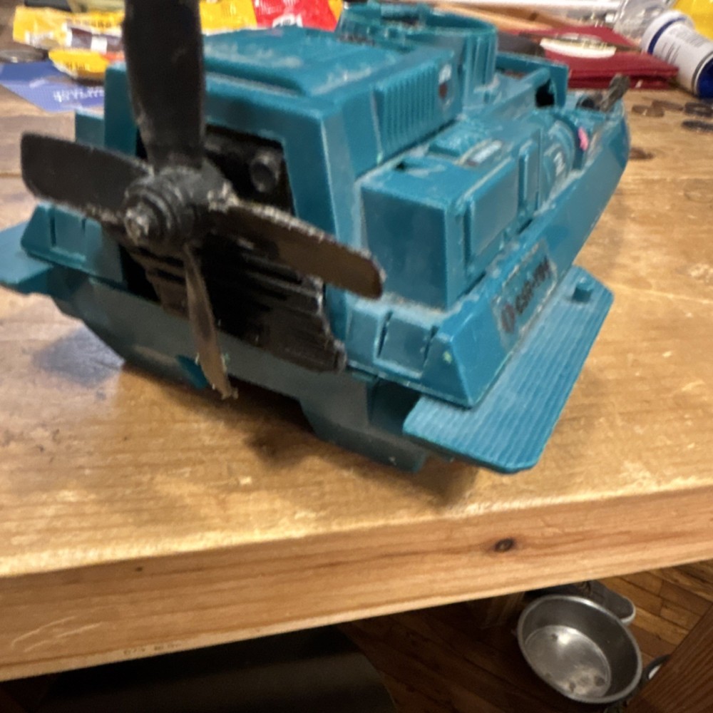 Blue Plastic Hovercraft Model ESR-Y04