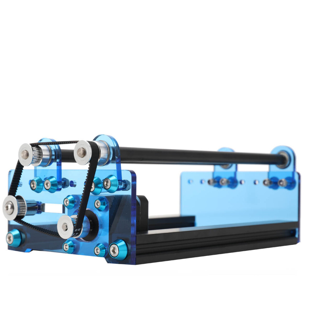 Laser Rotary Roller Laser Engraver for Cylindrical Objects with 360° Rotating