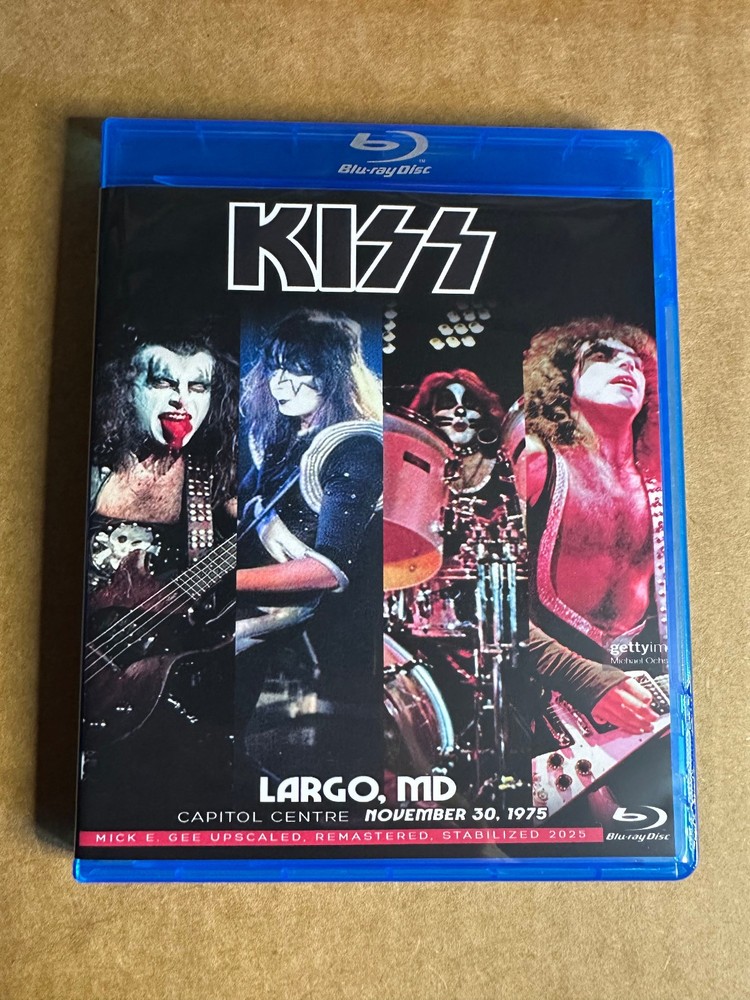 KISS - Live in Largo 1975 Remastered Blu-ray Paul Stanley Gene Simmons