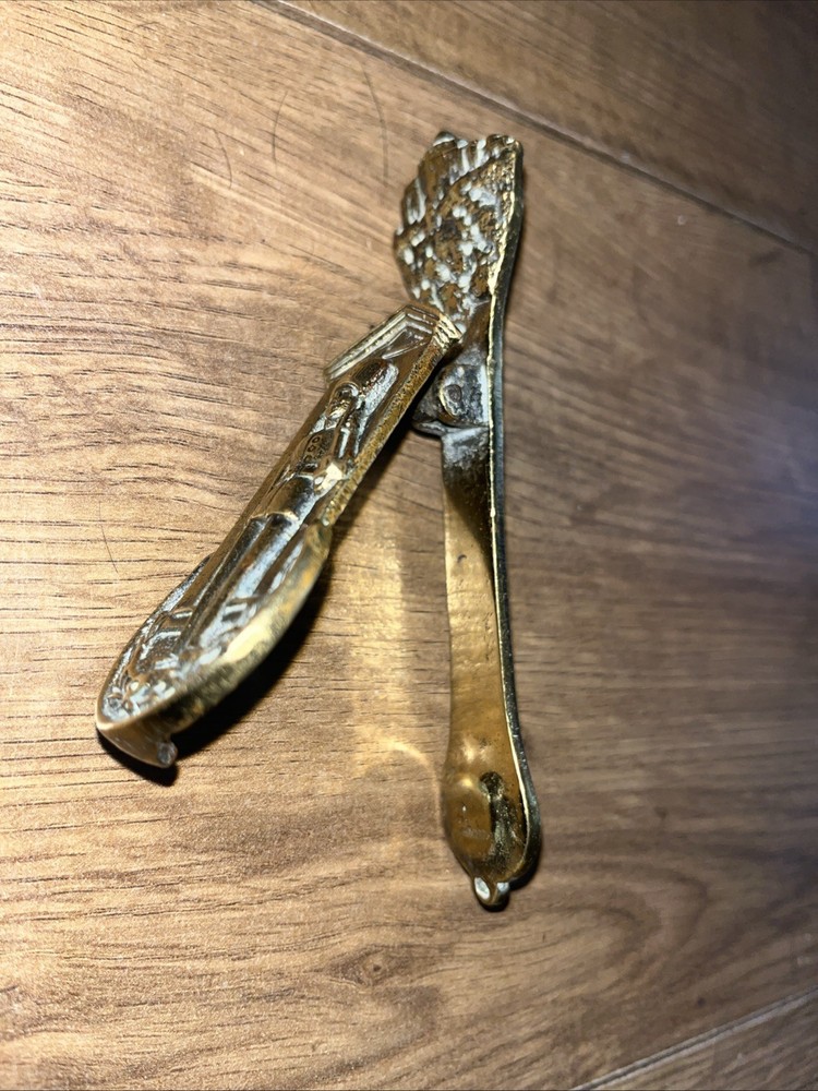Brass Solider Door Knocker Vintage