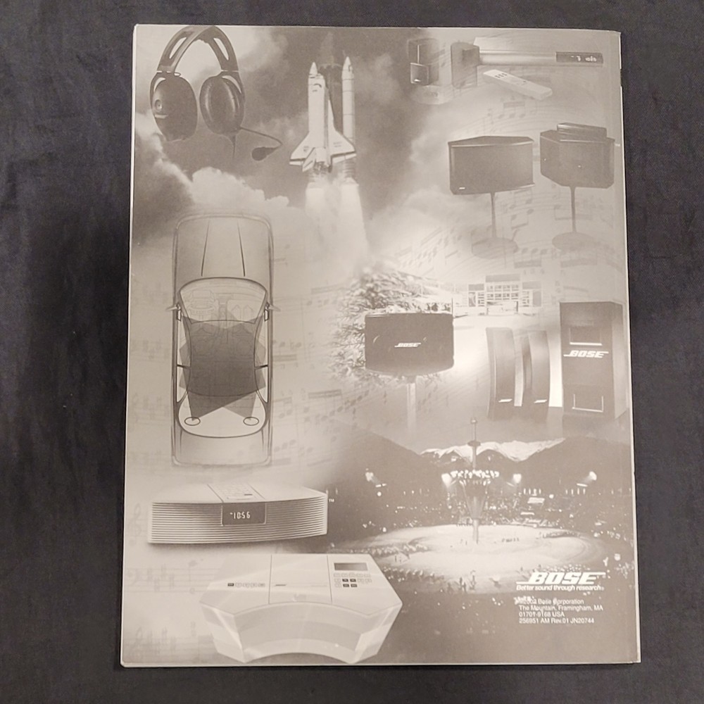 Bose 321 Owners Manual Instruction User Guide