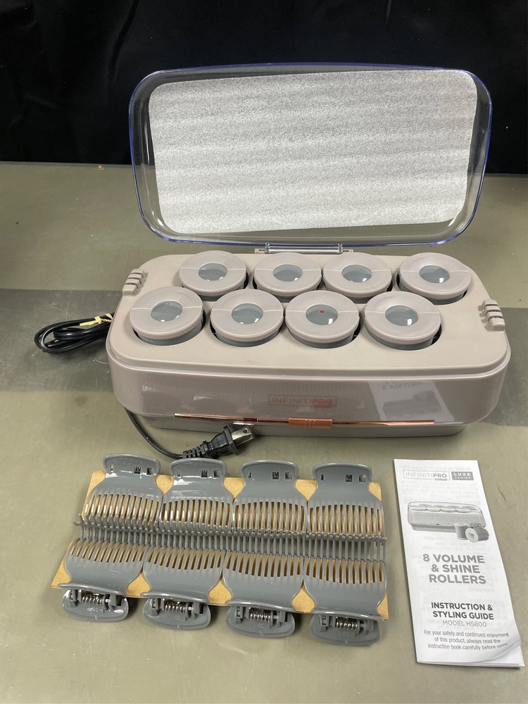 INFINITIPRO BY CONAIR Hot Roller Set with Ionic Generator HS800