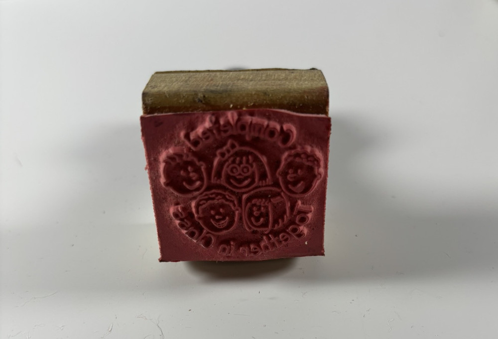 Completed Together in Class Rubber Stamp from Really Good Stuff