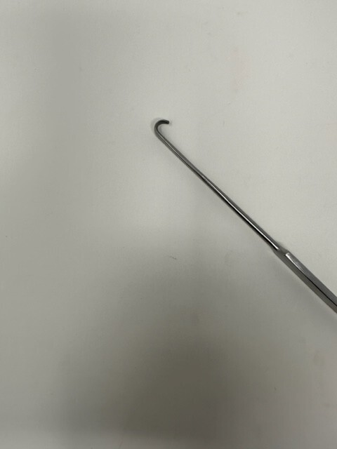 12 Spay Snook Hook Overiectomy Veterinary Surgical Instruments