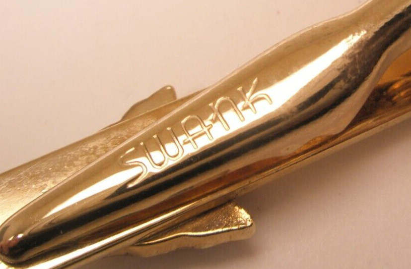 Arrow Head Vintage SWANK Tie Bar Clip archery weapon projectile