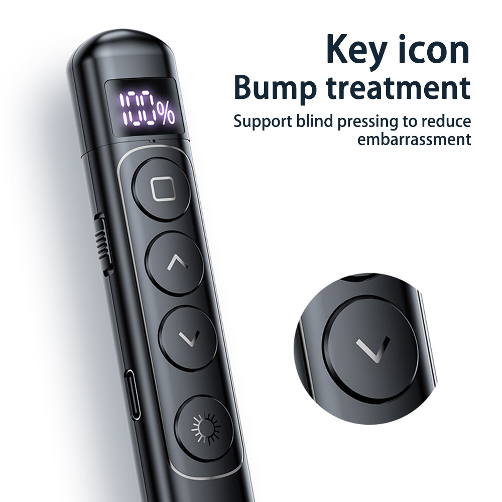 Power point Presentation Remote Wireless USB PPT Presenter Laser Pointer Clicker