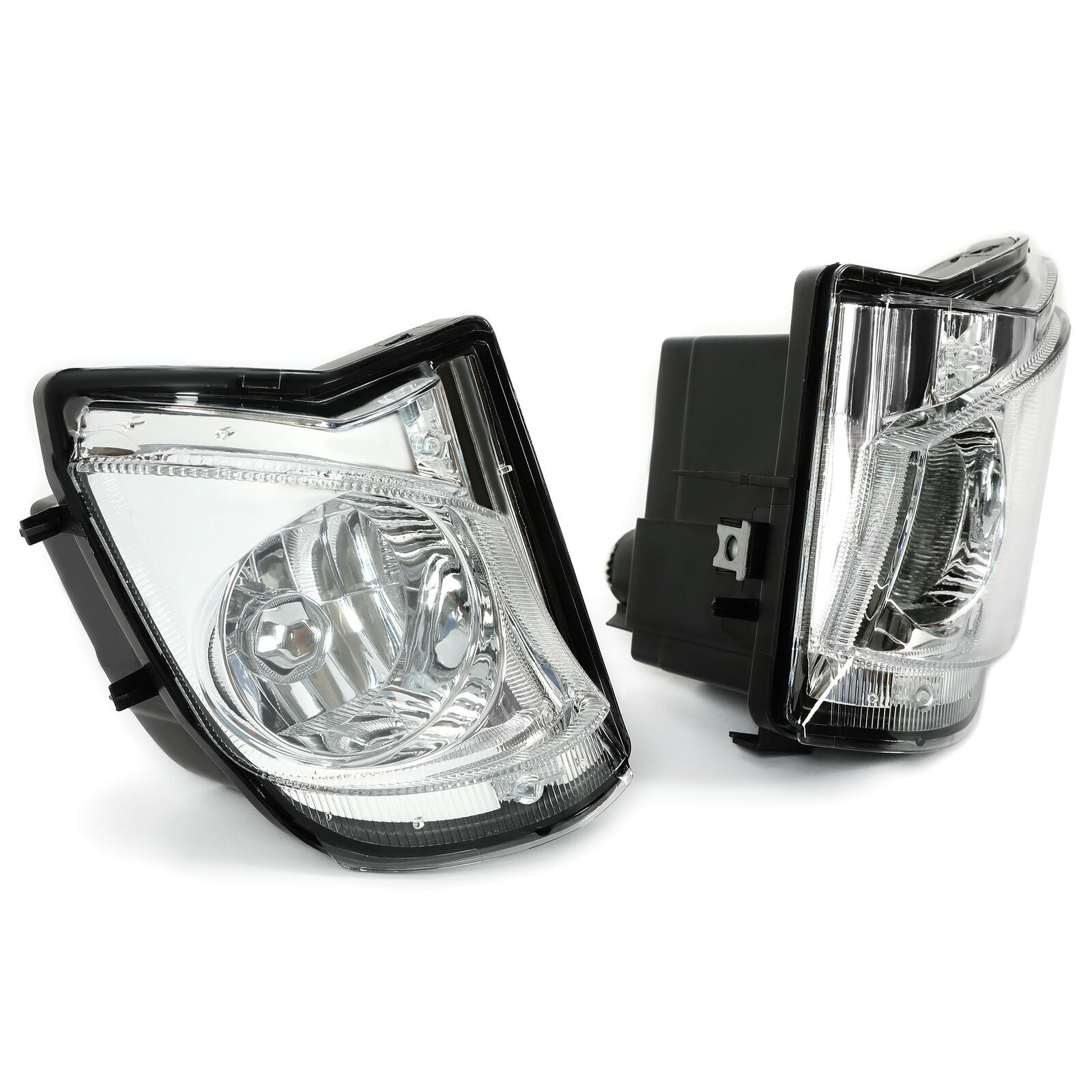 Pair Fog Lights For 2006-2010 Lexus IS250 IS350 Clear Lens Bumper Lamp HB4 Bulbs