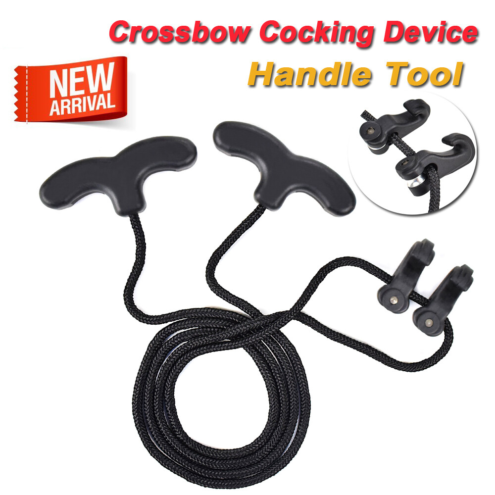 Crossbow Cocking Rope String Drawing Device Cocking Aid Accessories Universal US