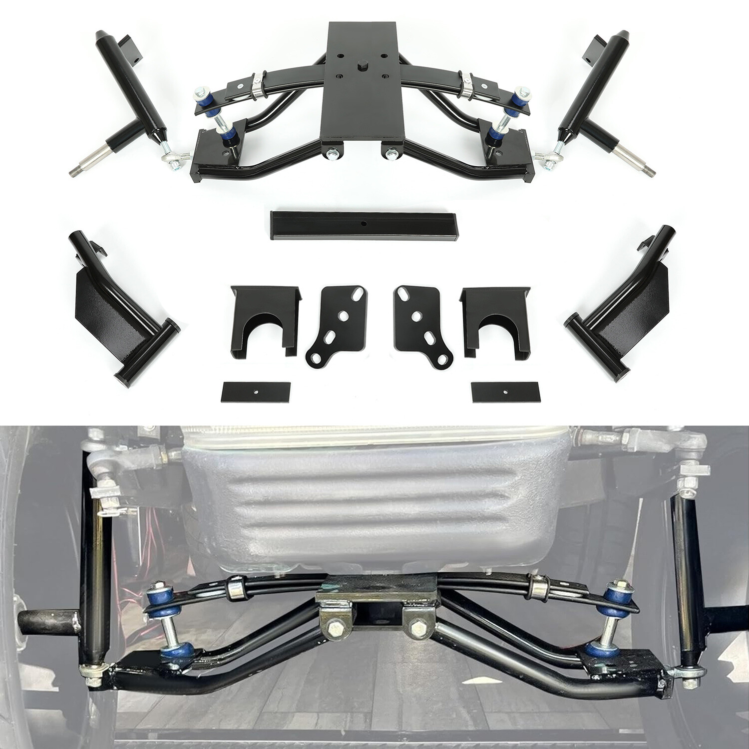 Golf Cart 6" Double A-Arm Lift Kit For Club Car Precedent Elec Gas Models 2004+