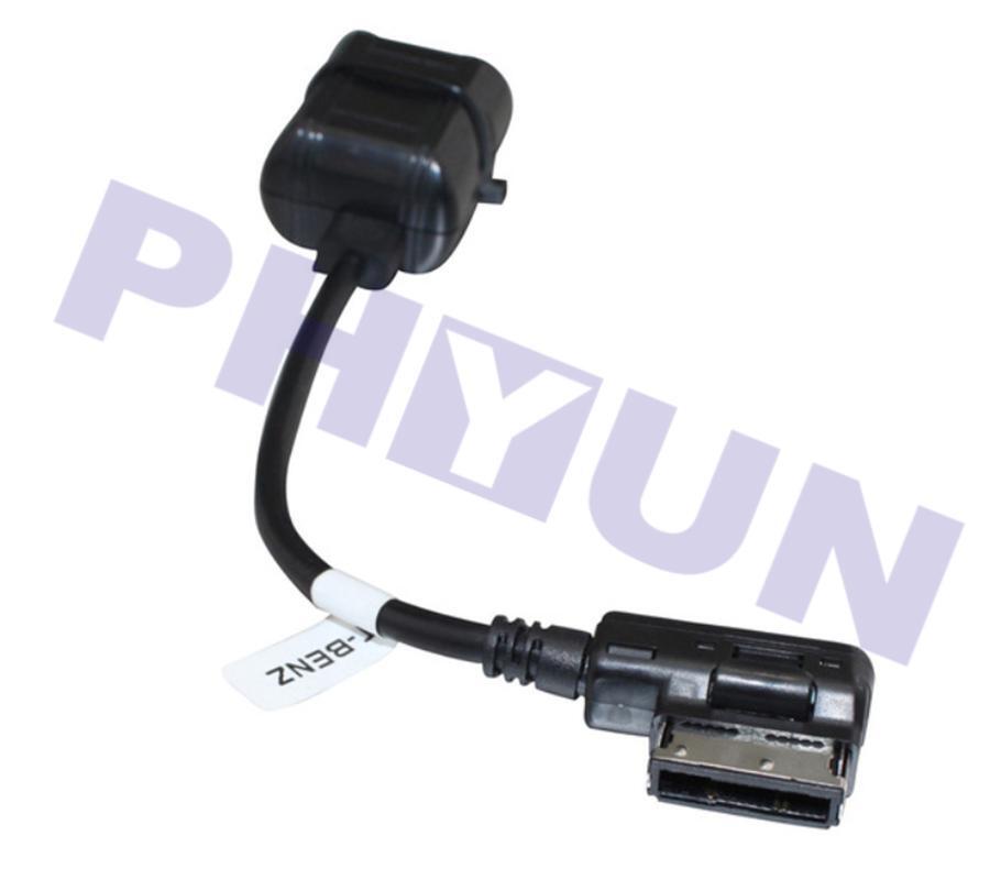 Car Bluetooth Wireless Module for Benz Radio Stereo Aux Cable Adapter MMI Socket