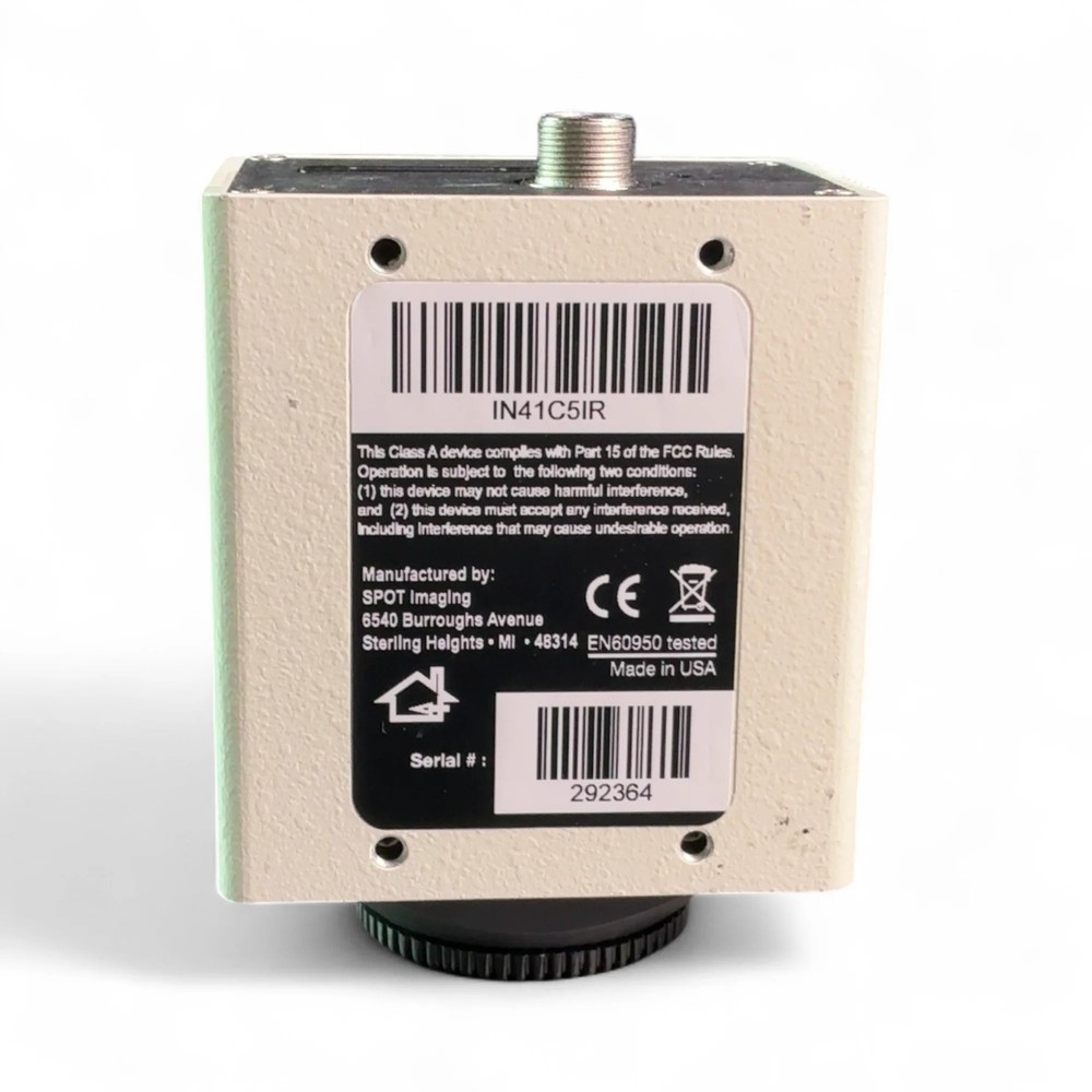 SPOT Imaging Insight Microscope Camera Olympus Mount IN41C5IR DE50CMT & Software