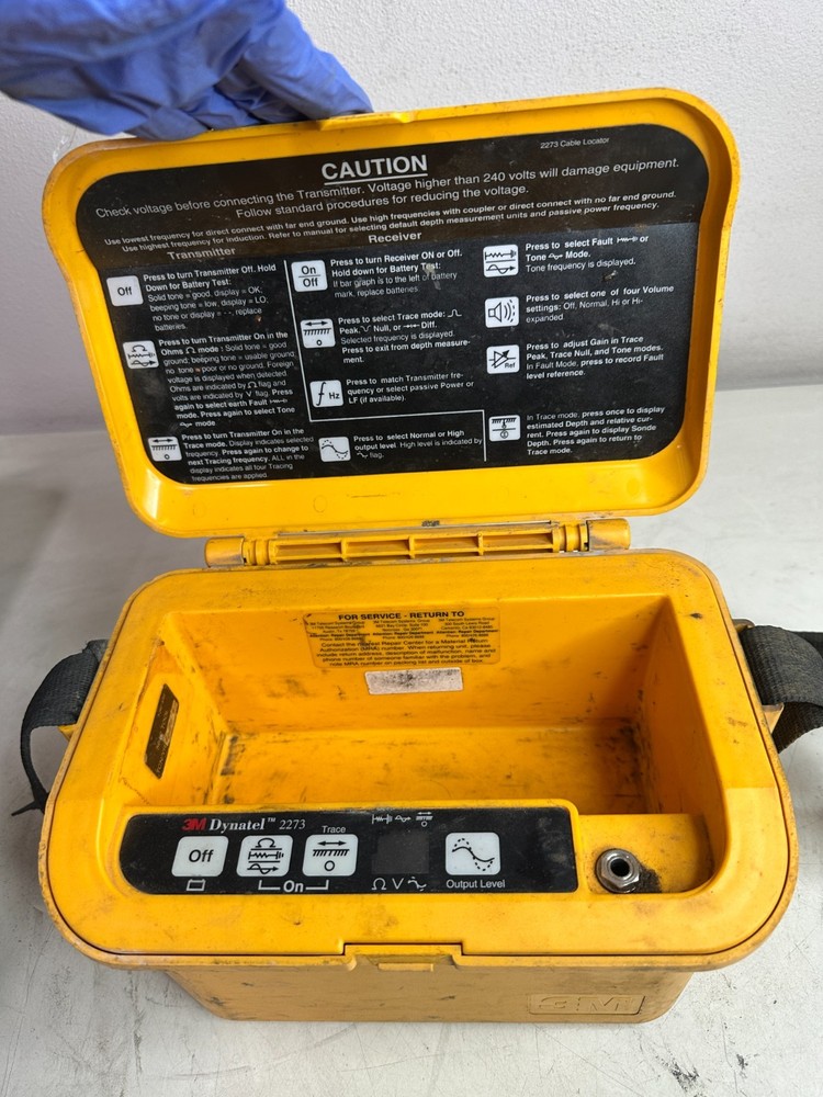 3M Dynatel 2273 Cable Locator Transmitter Unit ONLY AS-IS