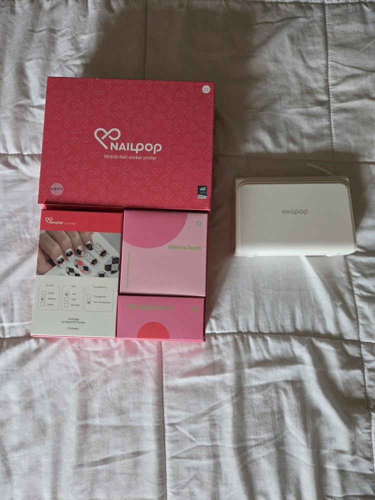 Nailpop Nail Art Printer Machine Digital Nail Design Machine