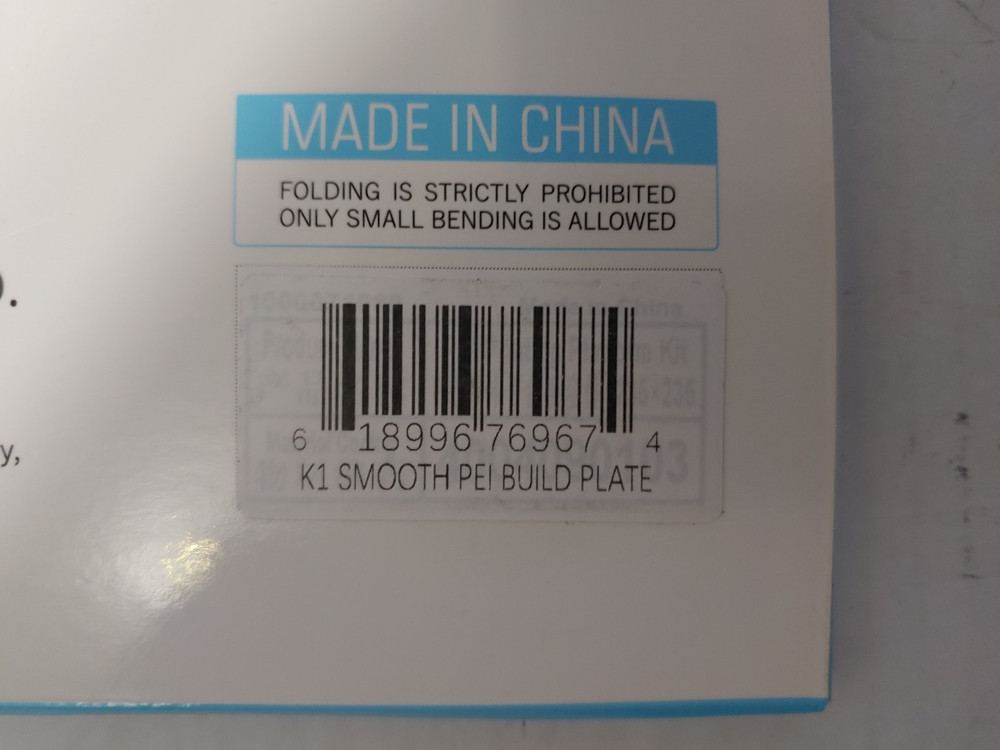 Creality K1 Smooth PEI Build Plate