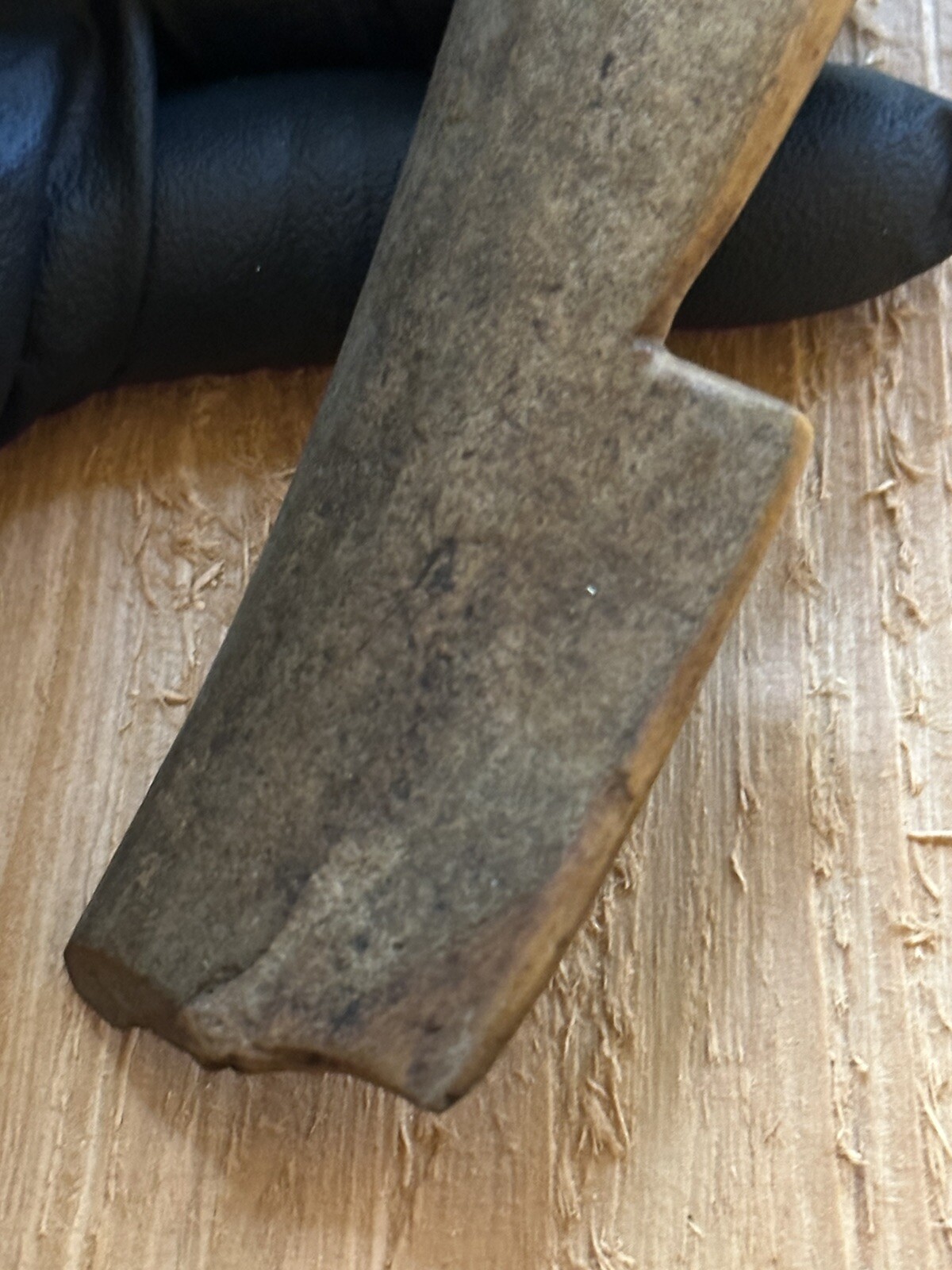 Tomachee Artifacts 👣 ESKIMO INUITS LARGE 7” FISHING NET GAUGE BERING SEA AK 🔥