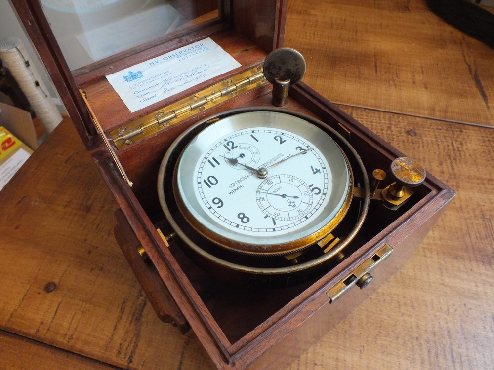 German Chronometerwerke Wempe Marine Chronometer