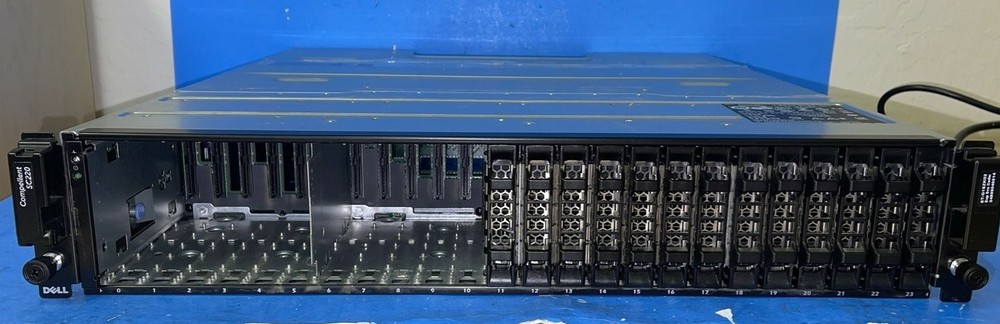 Dell Compellent Modular SAN Array SC220 NO HDD NO POWER AUPPLY NO MODULES GUTTED