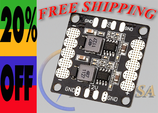 Mini Dual BEC & Distribution Board Mini Quadcopter Multicopter FPV "RCTimer USA"