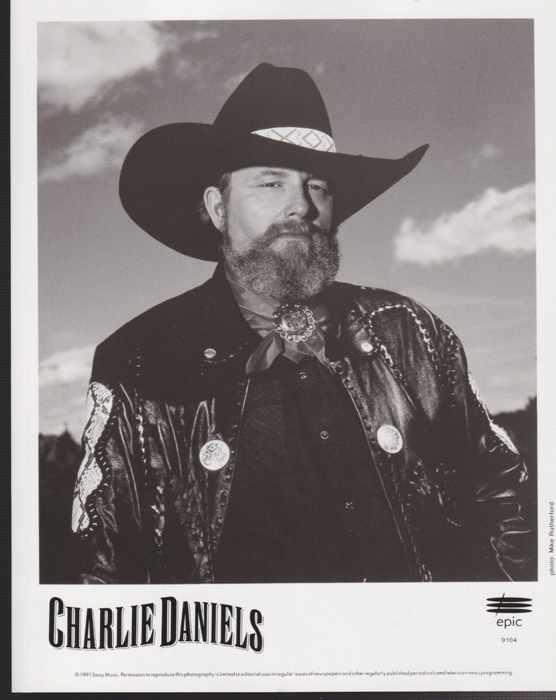 Charlie Daniels renegade press kit from 1991