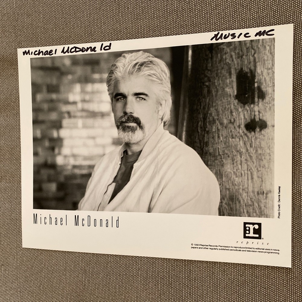 Michael McDonald Press Photo 8x10”. See Description.