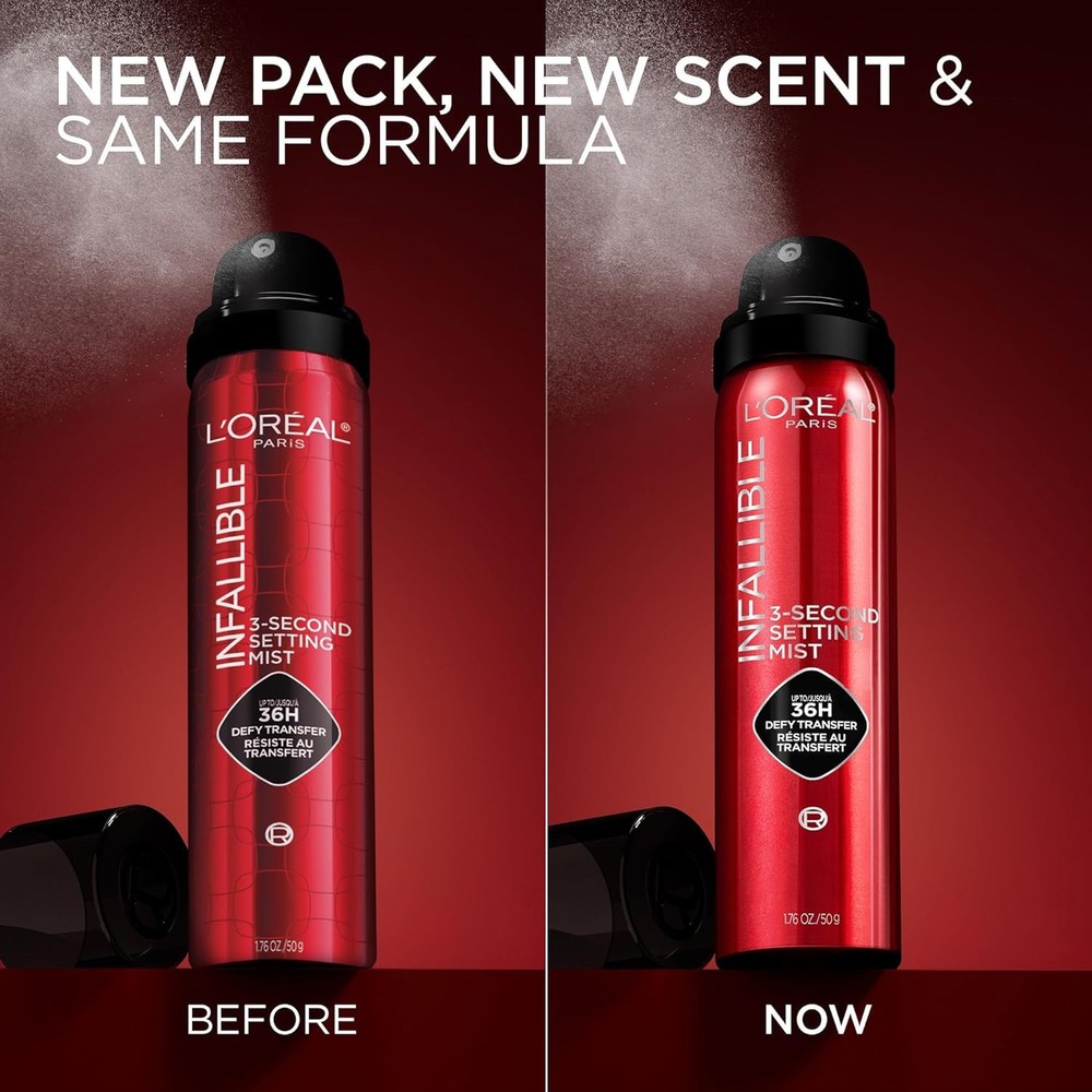 L'Oreal Paris Infallible 3-Second Setting Spray Mist 36H Original Formula
