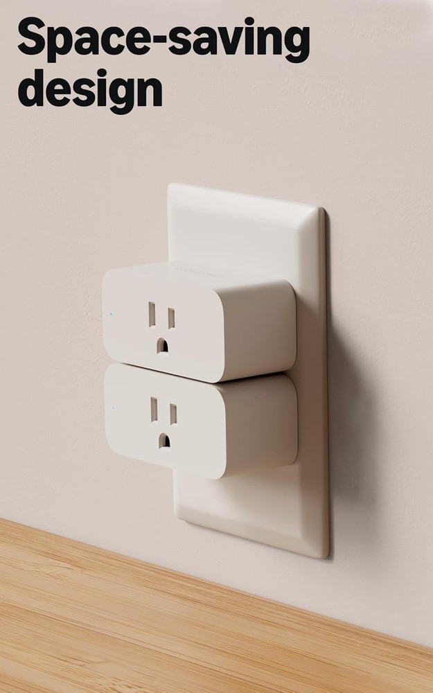 Amazon Smart Plug, Works with Alexa, Easy Setup for Smart Home Integration