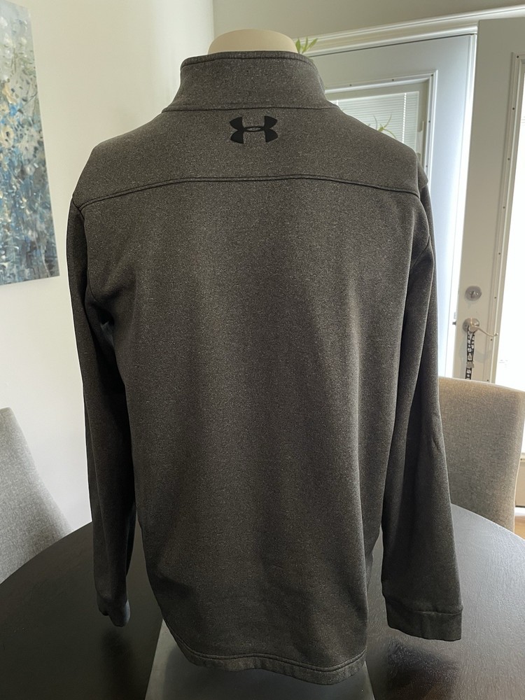 Under Armour Men’s Lg 1/4 Zip Grey Pullover