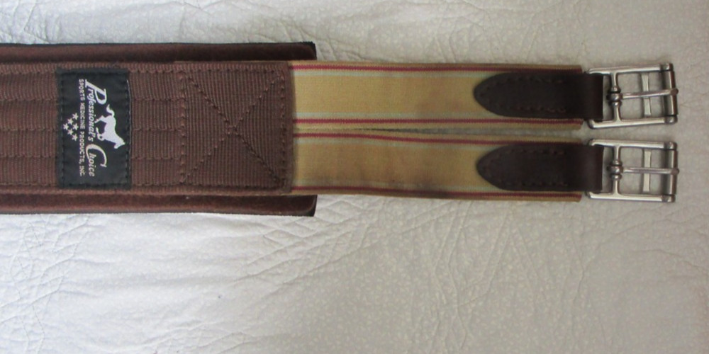 46" PROFESSIONAL CHOICE BROWN ENGLSH GIRTH