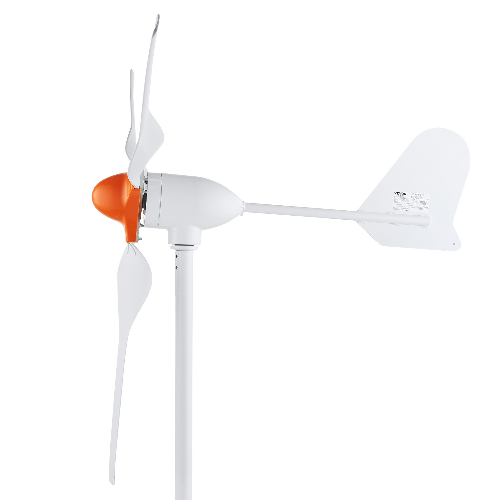 VEVOR 800W Wind Turbine Generator 12V 3-Blade Wind Turbine Kit & MPPT Controller