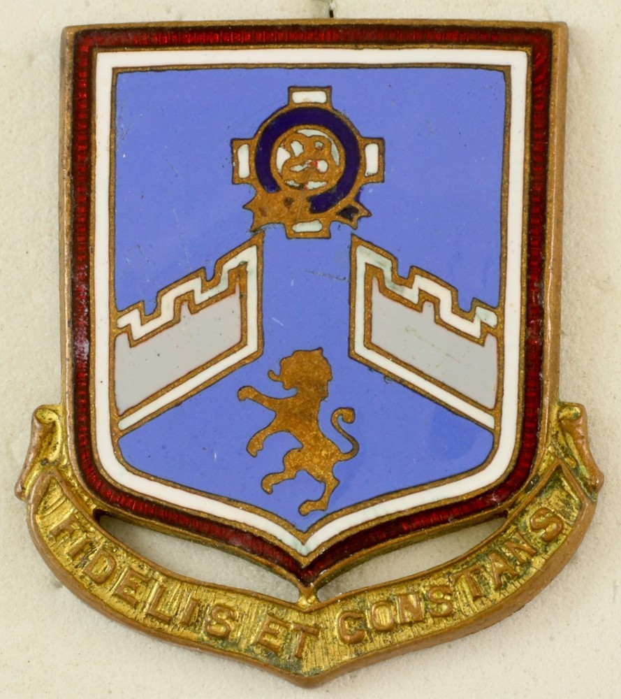 106th Infantry Regiment Crest DI/DUI Screwback Robbins HM
