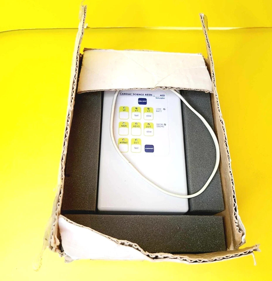 CARDIAC SCIENCE AEDS POWERHEART G3 AED SIMULATOR 8 WAVEFORMS TRAINING DEVICE