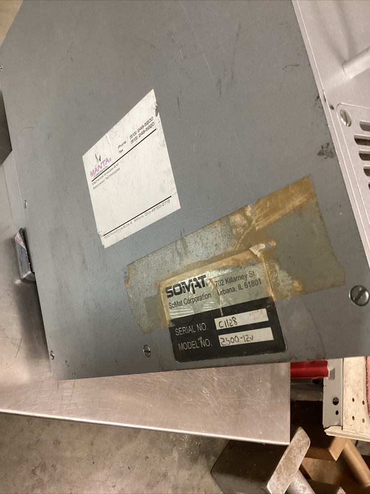 Somat Corporation Model 2500 Data Acquisition Field Computer System Used