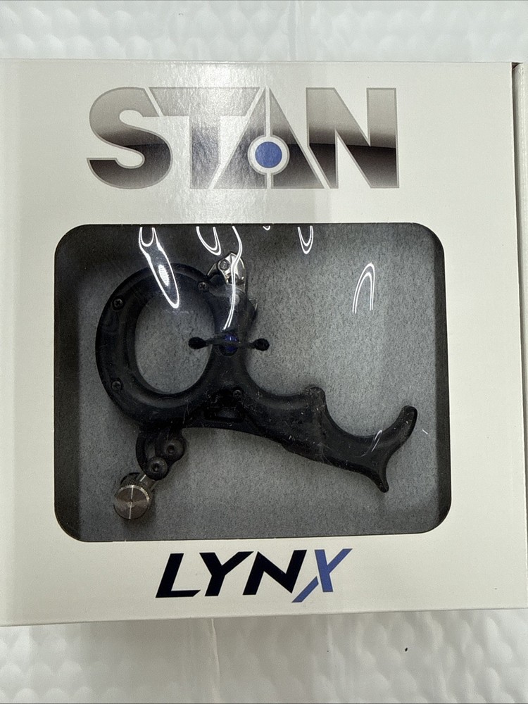 Stan Lynx Hinge Archery Release - Black - X Large - Item 3364