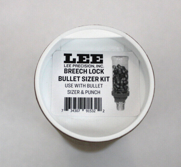 LEE 91532 BREECH LOCK BULLET SIZER KIT (SHIPS WITHIN 1 BUS. DAY INSURED)